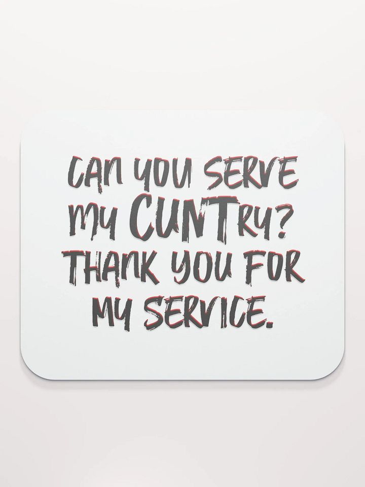 Ladies - CUNTry Mouse Pad product image (2)