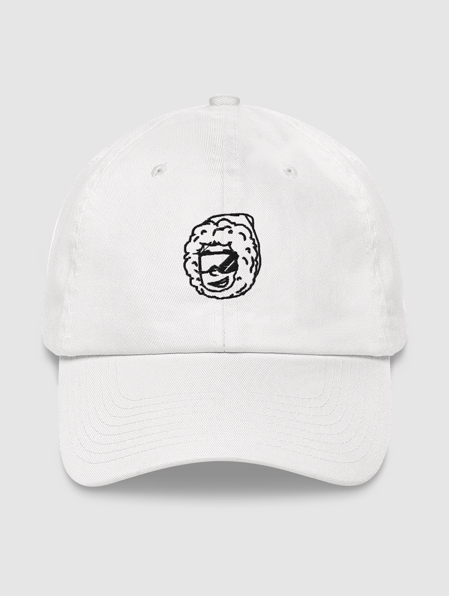 White Eskmo Dad hat product image (2)