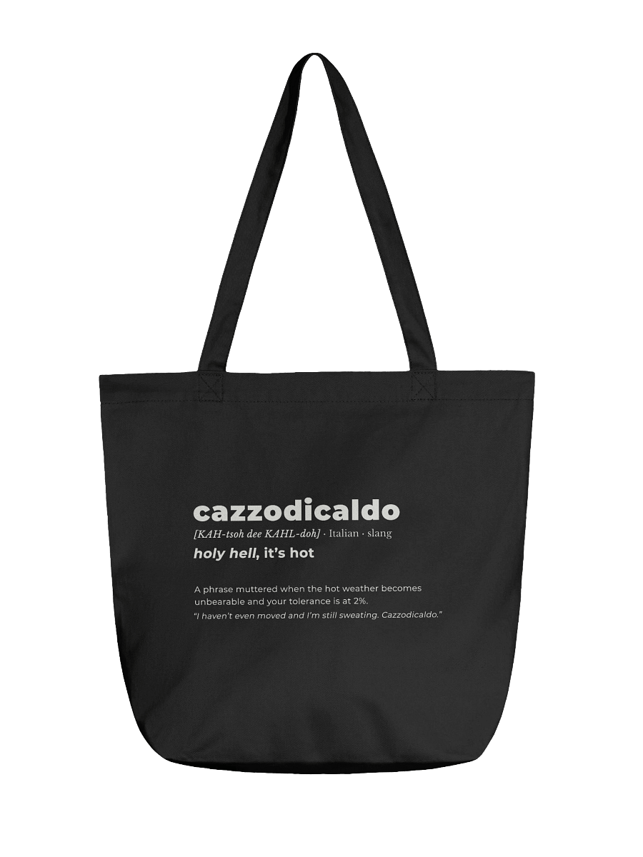 CAZZODICALDO TOTE - Summer Tantrum - (Black) product image (1)