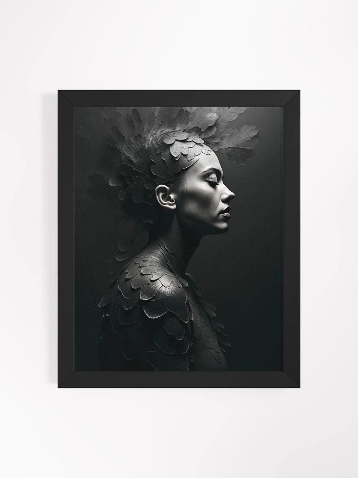 Sculpted Leaf Art Framed Print product image (1)
