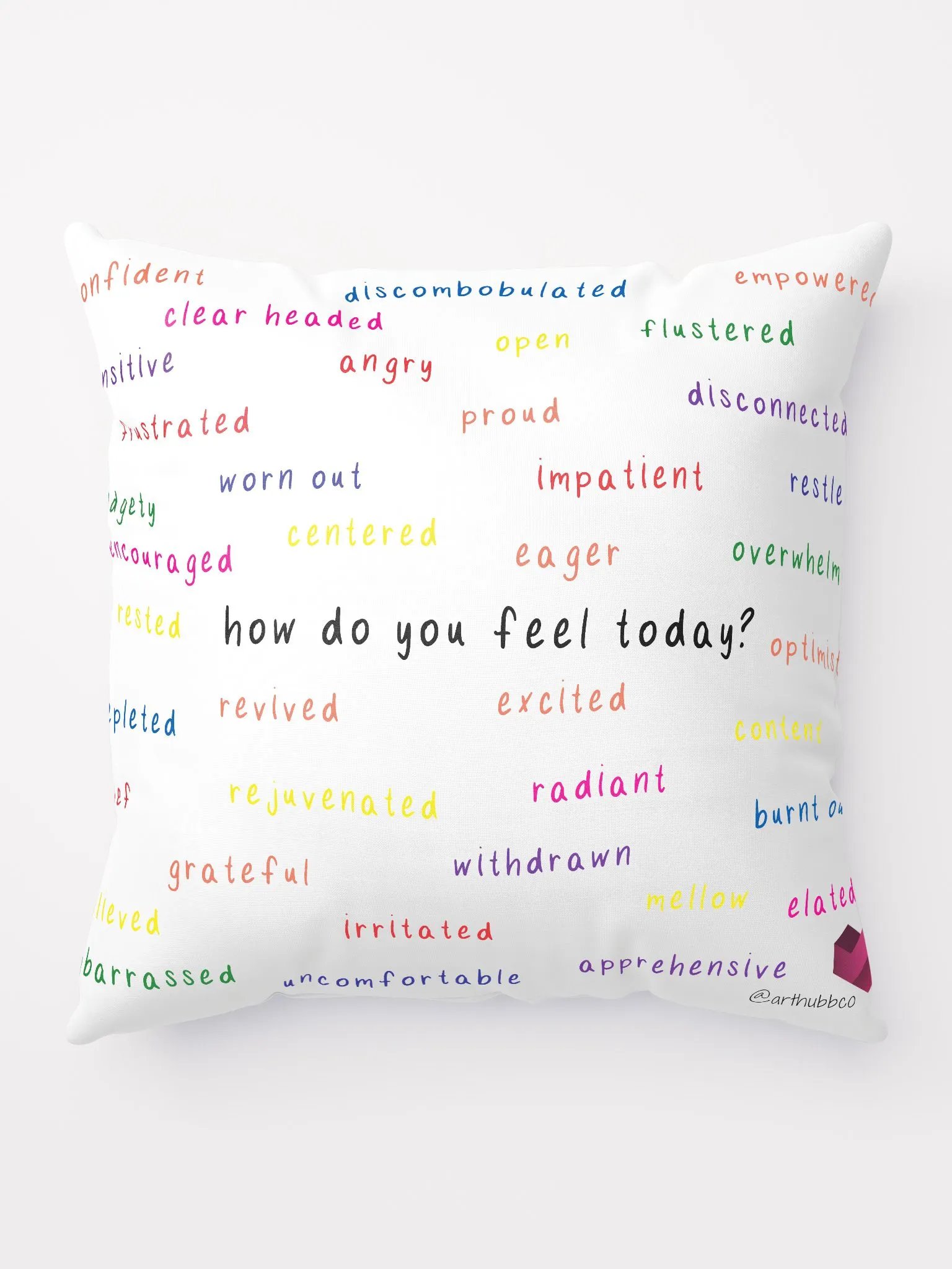 Feeling Words Pillow product image (10)