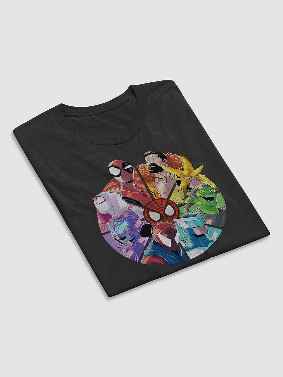 Spider-Man characters colorwheel T-shirt product image (6)