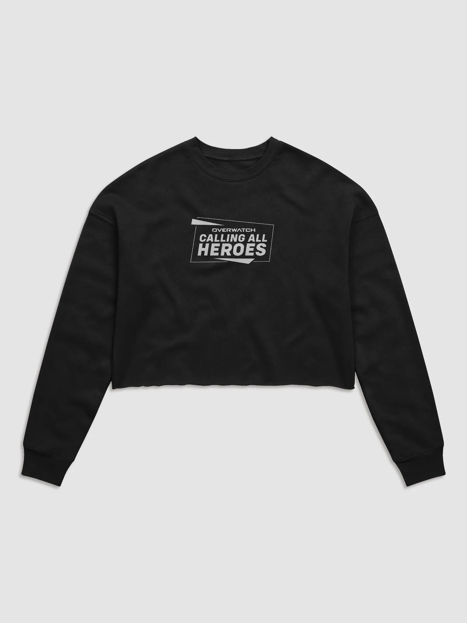 Calling All Heroes Fleece Crop Sweatshirt product image (1)