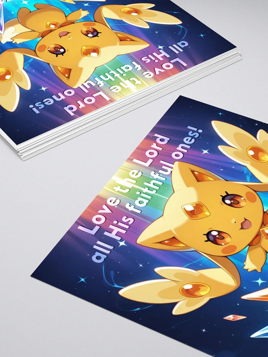 Bible Cuties Mary - Love the Lord all His faithful ones! product image (11)