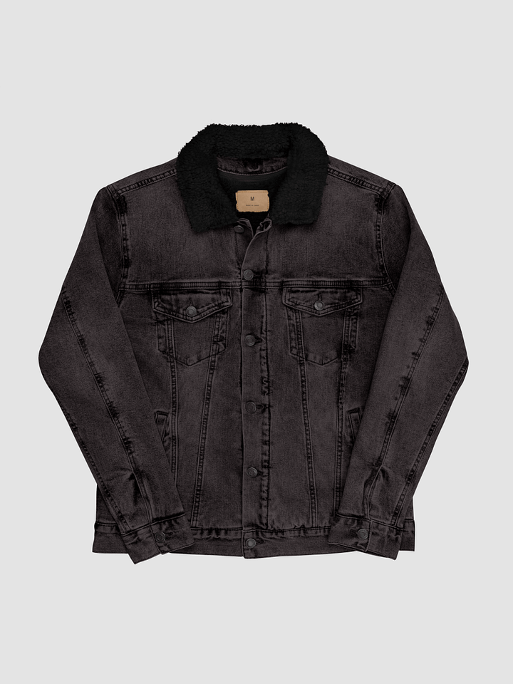 Starpieces Embroidered Sherpa Denim Jacket product image (2)