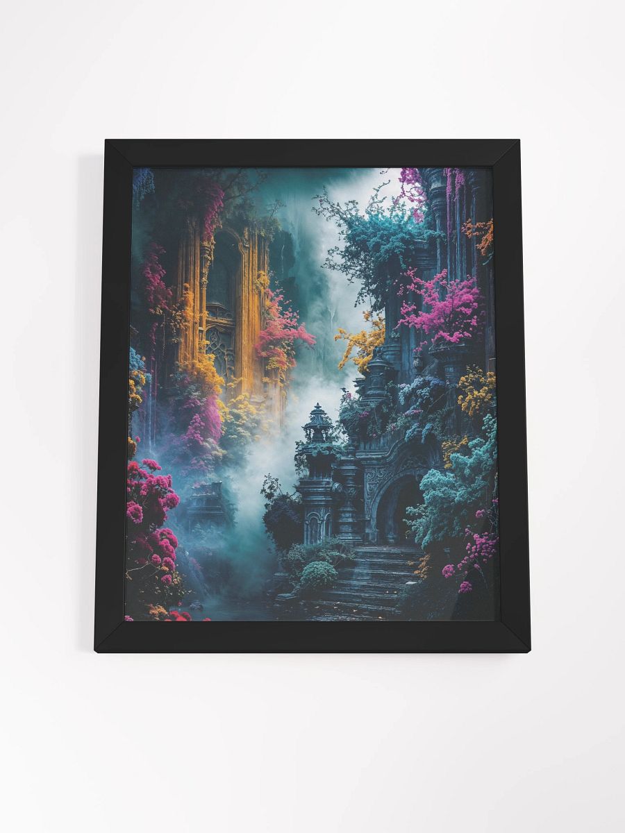 Sanctum of the Blooming Veil Framed Print product image (22)