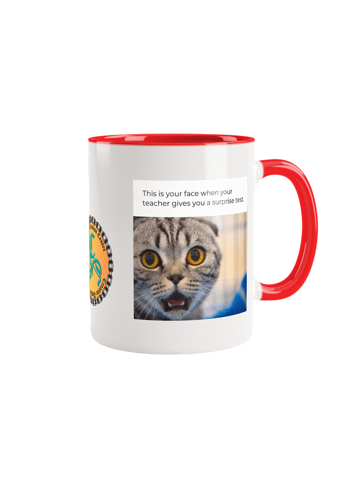 Surprise Meme Cat Ceramic 2T-Mug product image (1)