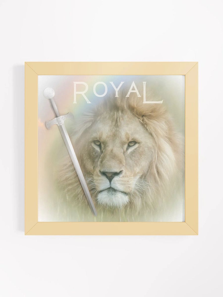 Royal Lion Framed Print product image (1)