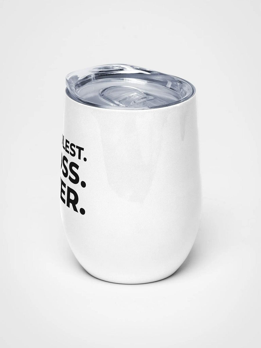 Insulated Wine Tumbler – Coolest Boss Ever | Luxe, Spill-Proof & Leadership-Ready product image (10)