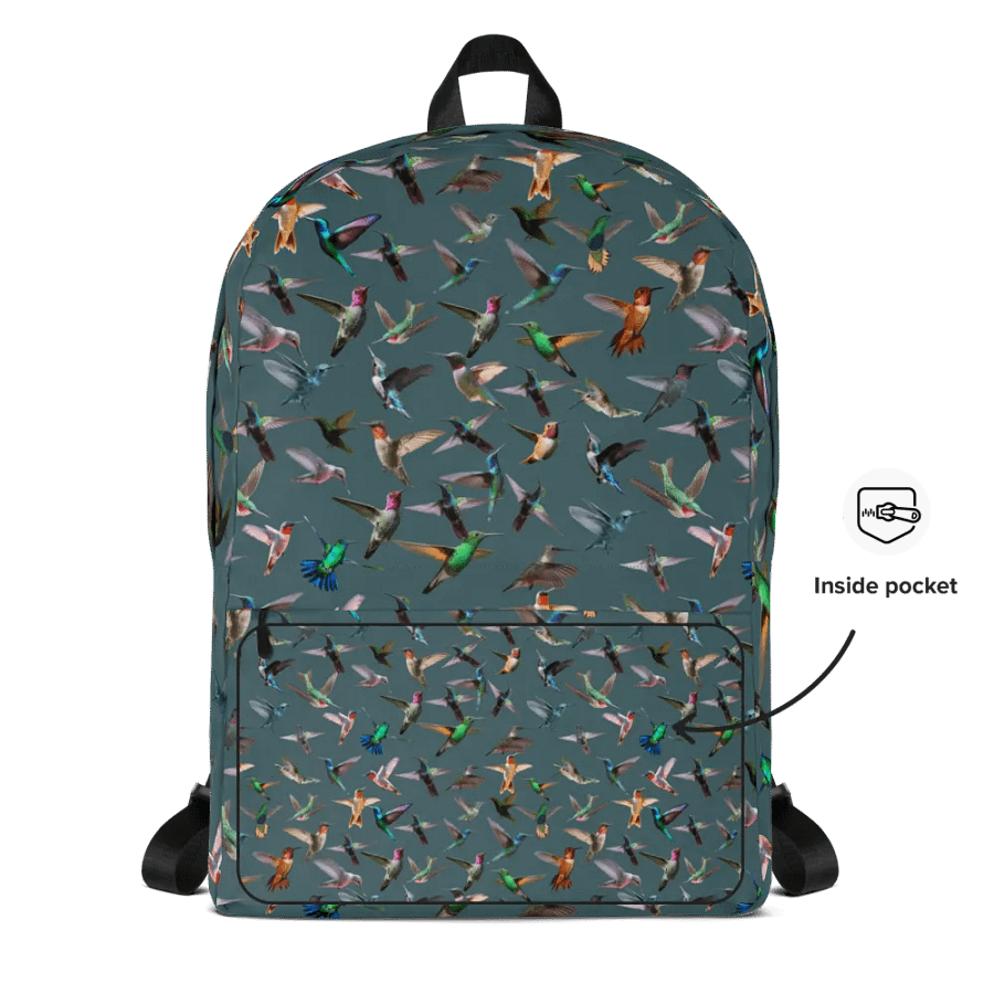 Flight of Colors design Backpack for birders moms dds friends hikers product image (4)