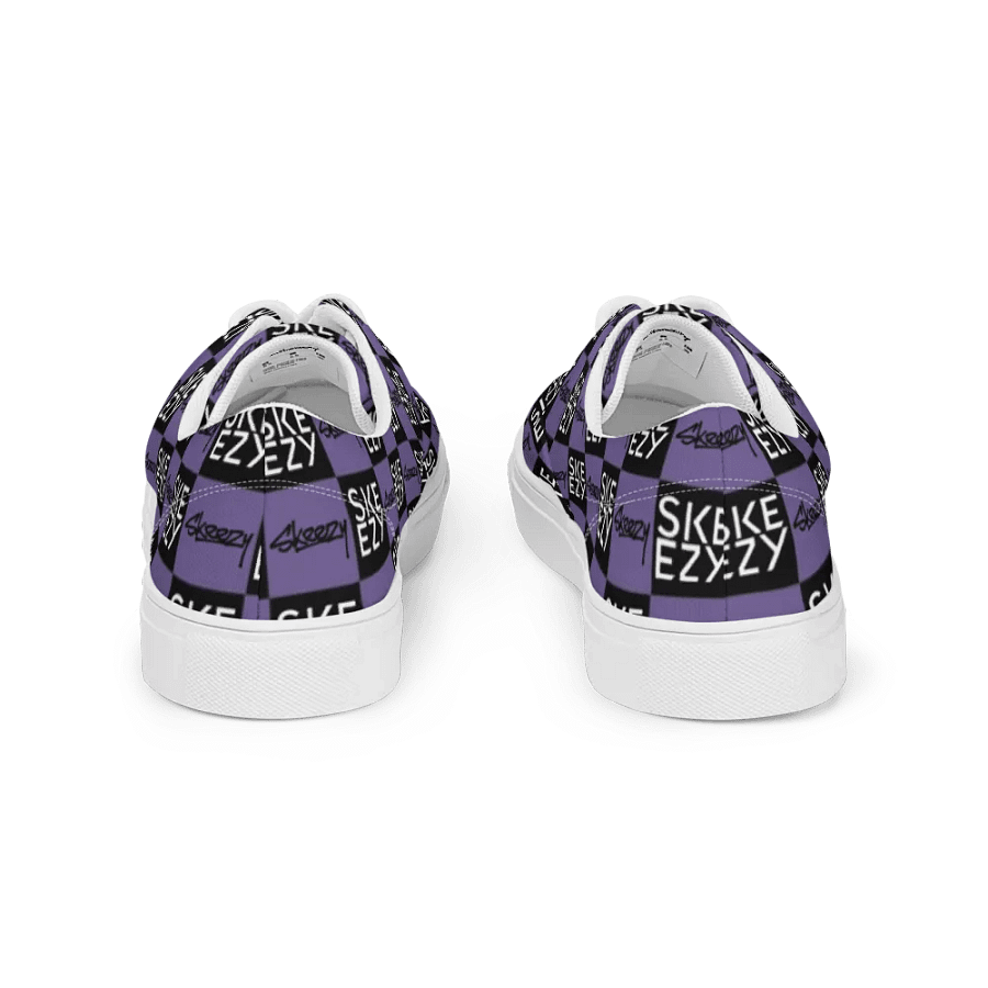 Checkered Skeezy Lace-Up Shoes PUR/BLK (Men's) product image (3)