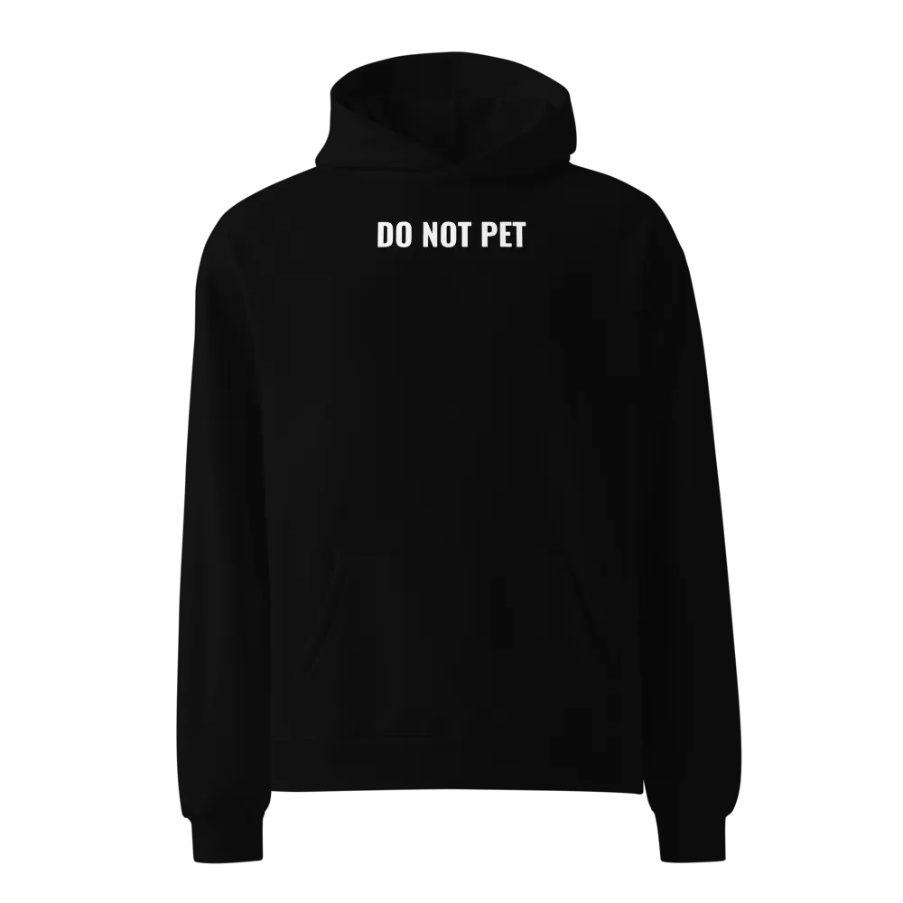 Do Not Pet Oversized Hoodie product image (2)