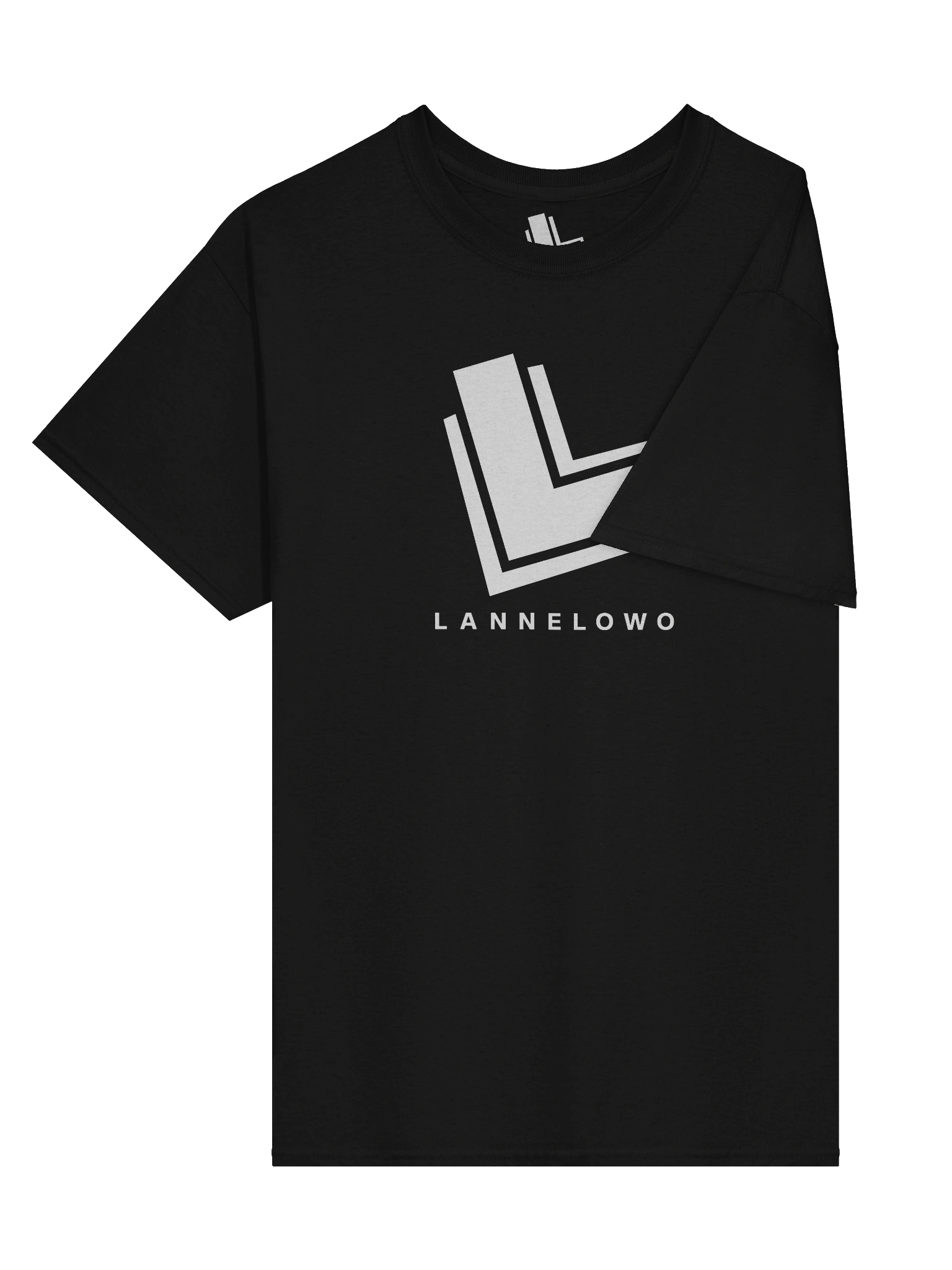 Lannelowo Classic Koszuleczka ~ Black nadruk product image (3)