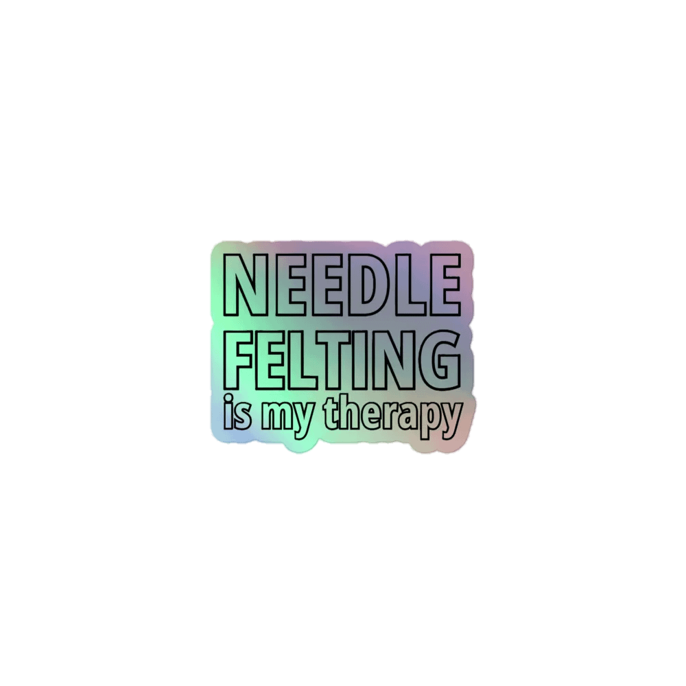Holographic Sticker for Needle Felters product image (1)