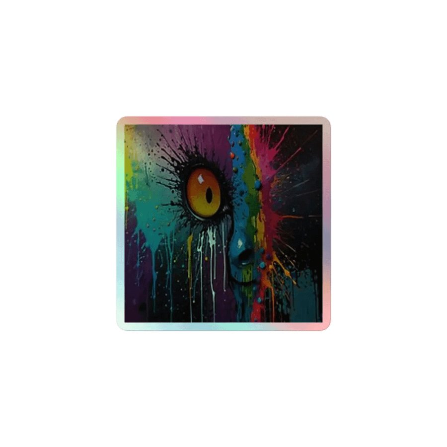 Eye Spy Holographic Sticker product image (1)