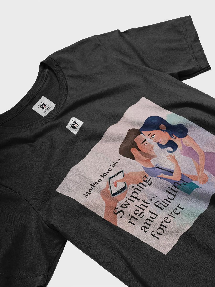 Swiping Right Finding Forever Cartoon T-Shirt product image (3)