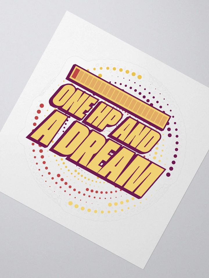 Sticker 1HP & a dream product image (5)