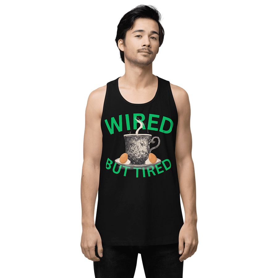 Wired But Tired Tank Top product image (1)
