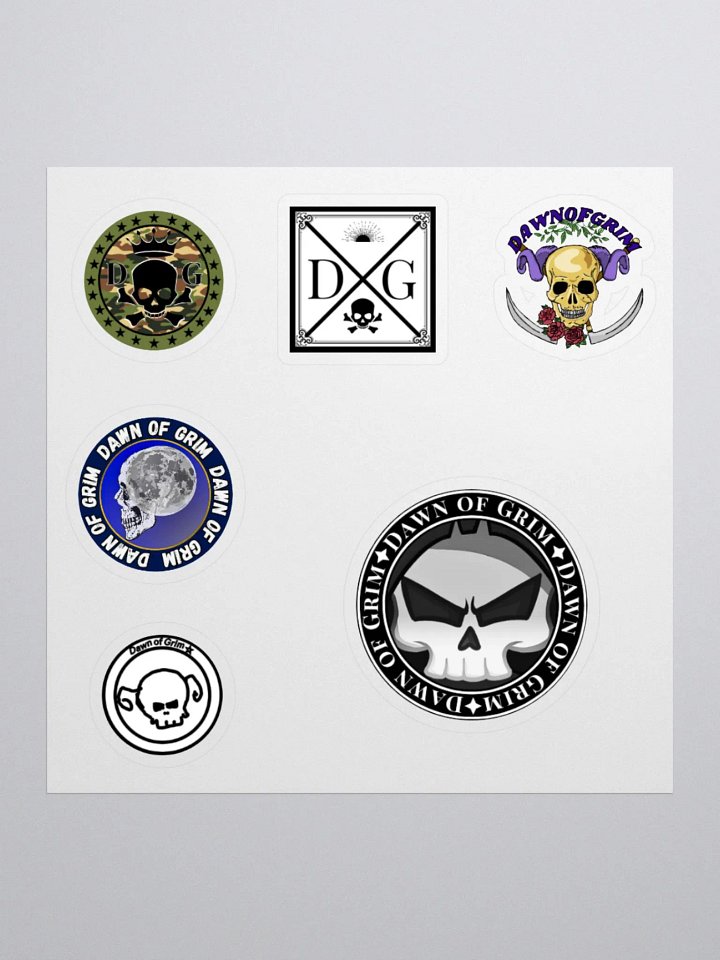 GrimSticker Logo Pack product image (3)