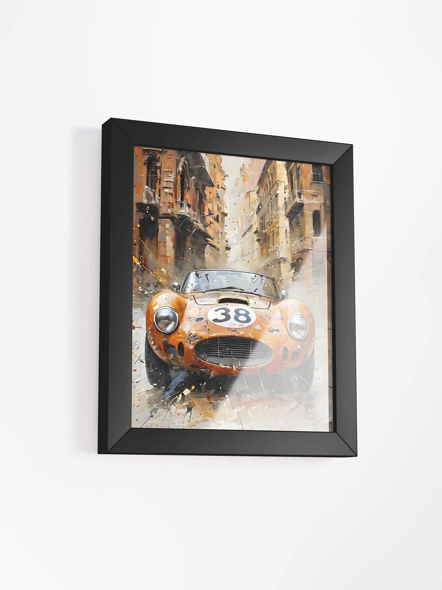 Vibrant Urban Speedster Framed Poster product image (3)