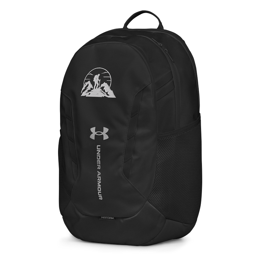 Pixelated Monochrome Backpack Art Print product image (4)