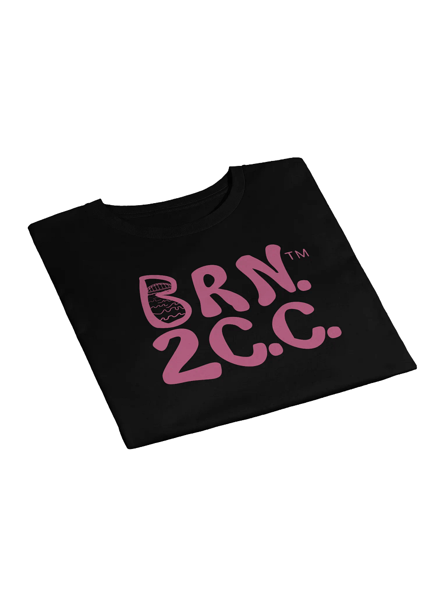 BOURNE to Cape Cod™ | Women's Crop Top – Super Soft, Coastal Cool, & Adventure-Ready | BRN.2C.C.™ | Brilliant Pink Logo product image (3)
