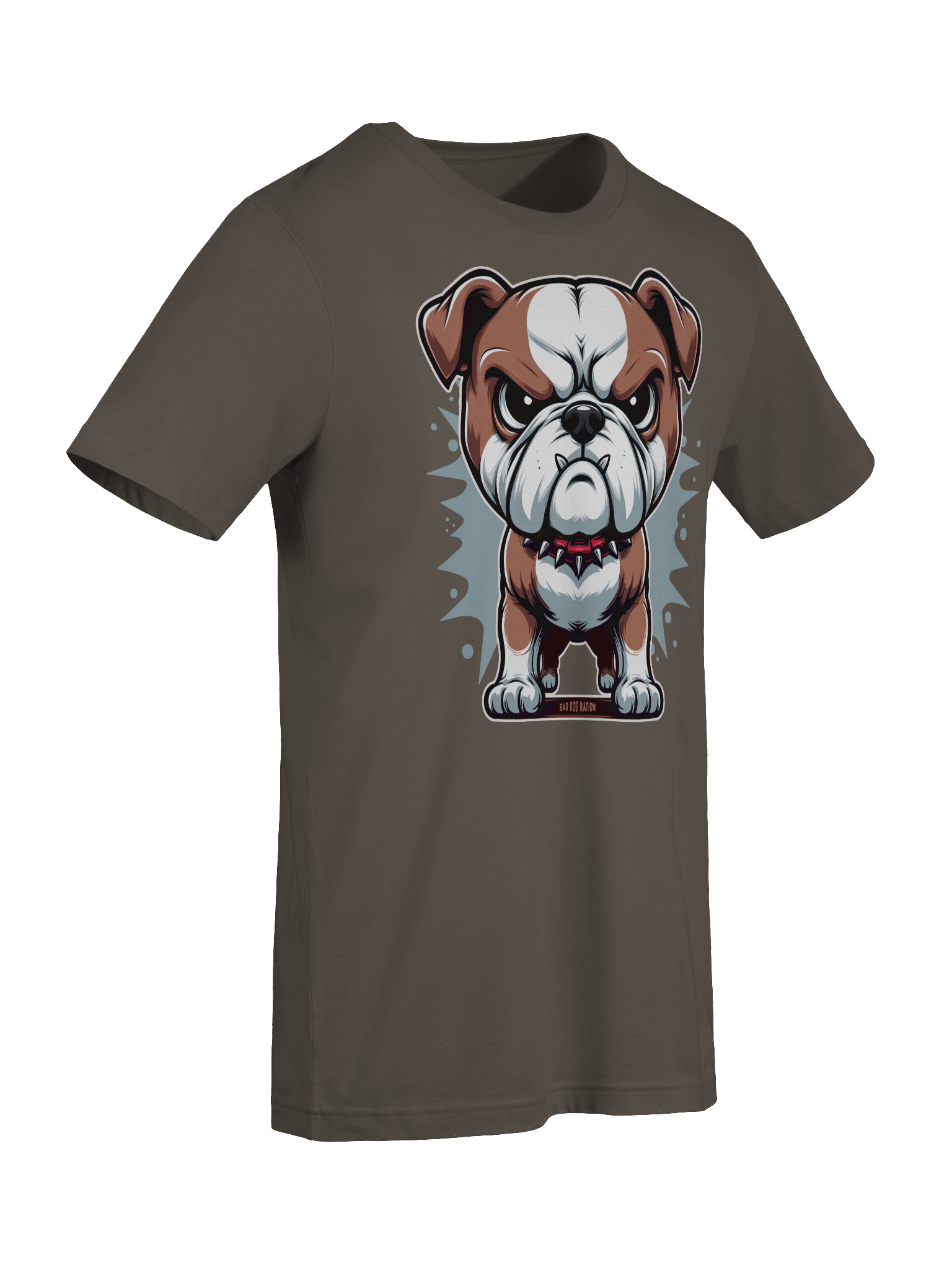 Bulldog "Bert" Angry Pup - Premium Unisex T-shirt product image (7)