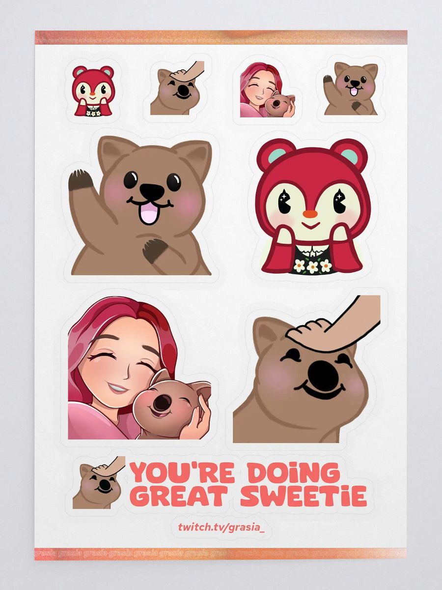 Grasia Sticker Sheet ♡ product image (1)