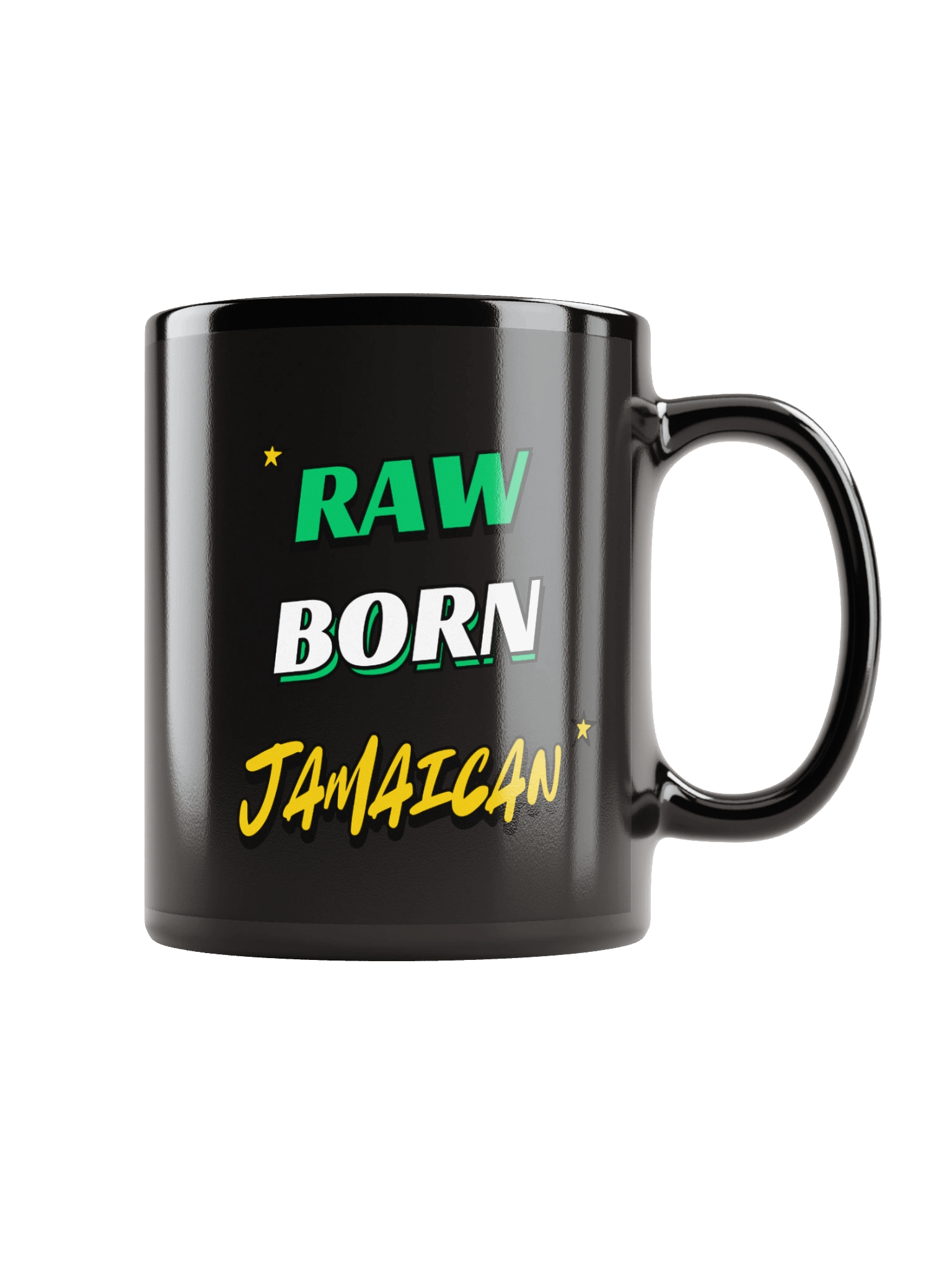 RAW BORN JAMAICAN Ceramic Mug product image (1)