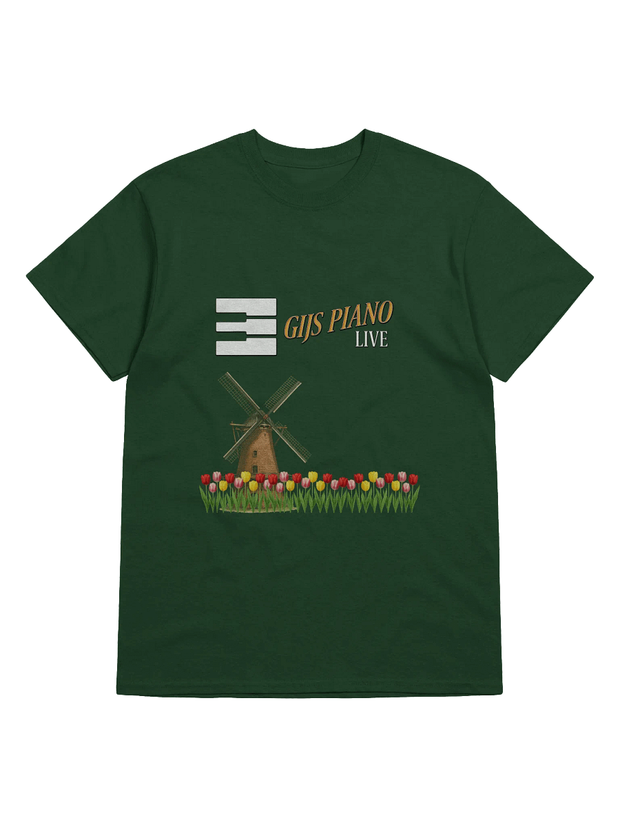 Gijs Piano LIVE - Holland Unisex Tee product image (7)