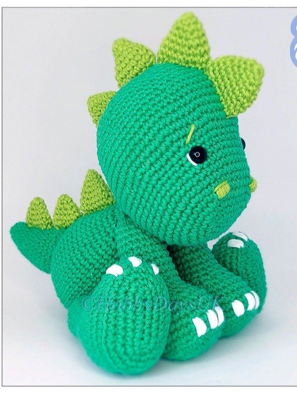 USA Pattern - Amigurumi Crochet Dinosaur product image (2)