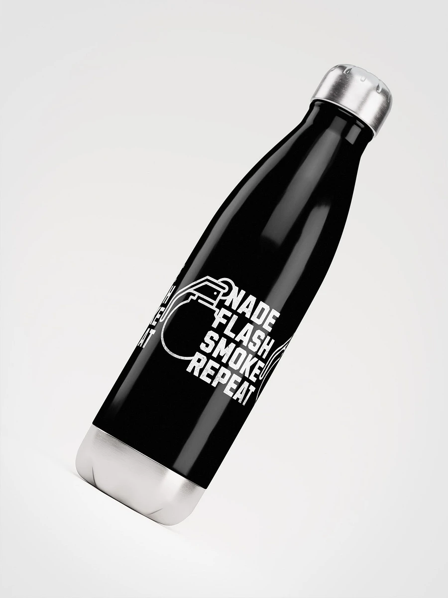 Nade Flash Smoke Repeat Grenade Utility Meme Water Bottle product image (4)