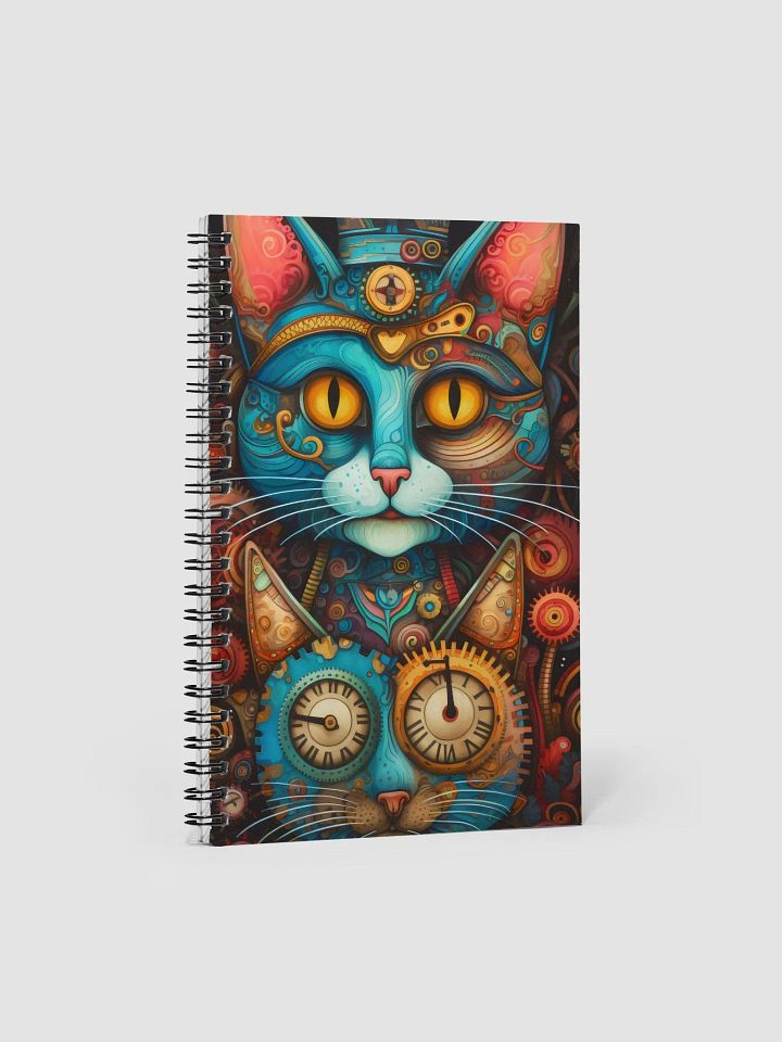 Steampunk Cats Spiral Notebooks product image (1)