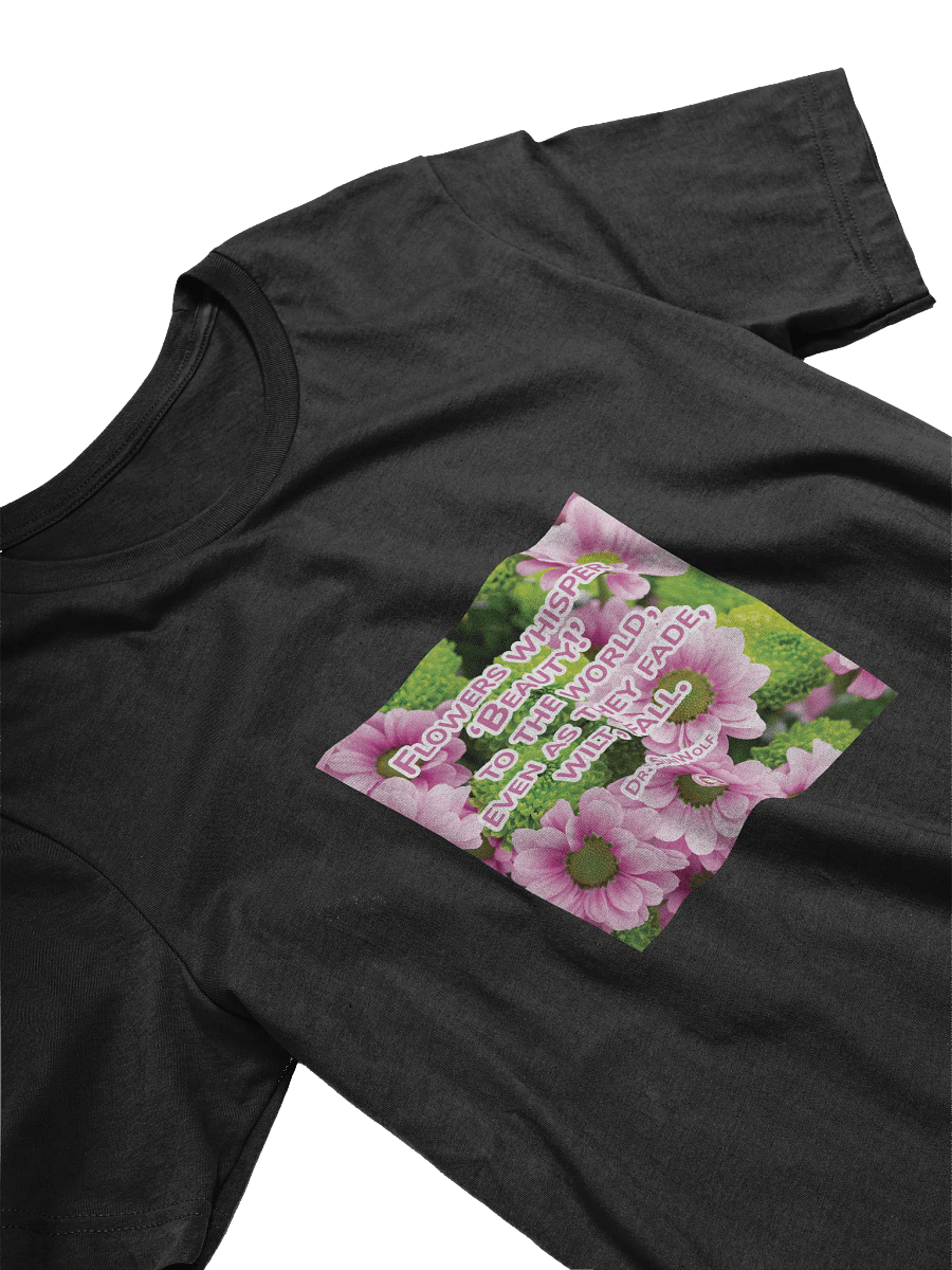 Whispering Beauty Floral T-Shirt: 