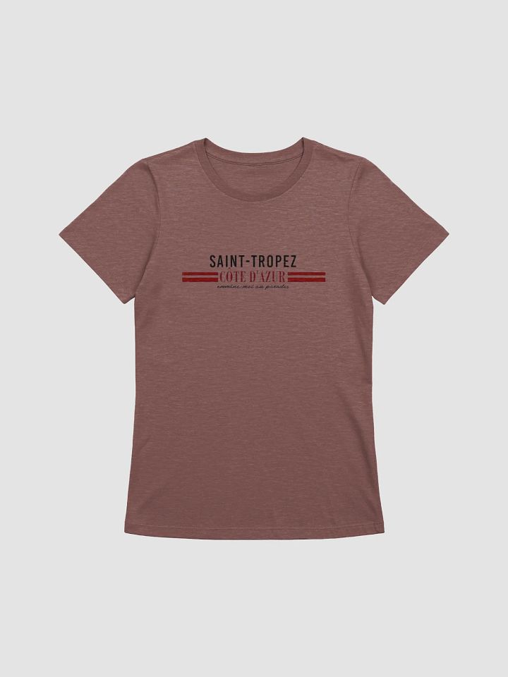 Women's Supersoft Relaxed-fit T-Shirt Saint Tropez Tapography product image (1)