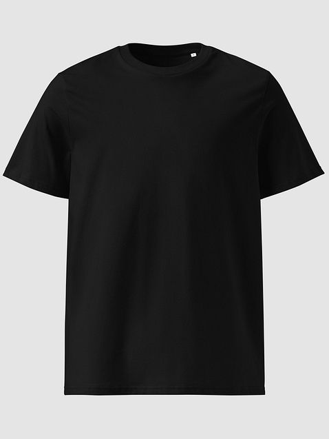 Photo showing Stanley/Stella Unisex Organic Ribbed Neck T-Shirt