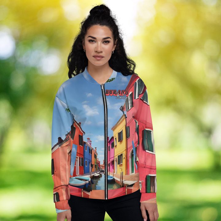 Burano Italy Bomber Jacket product image (1)