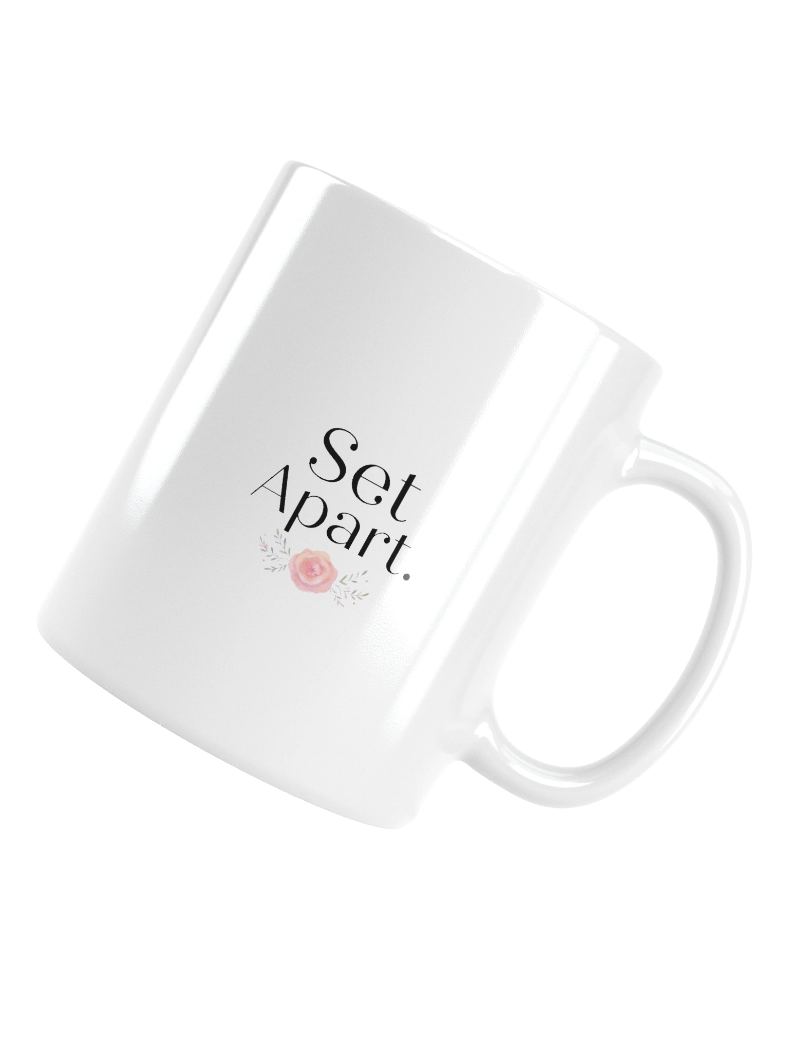 Set Apart – Minimal Floral Christian Mug product image (5)