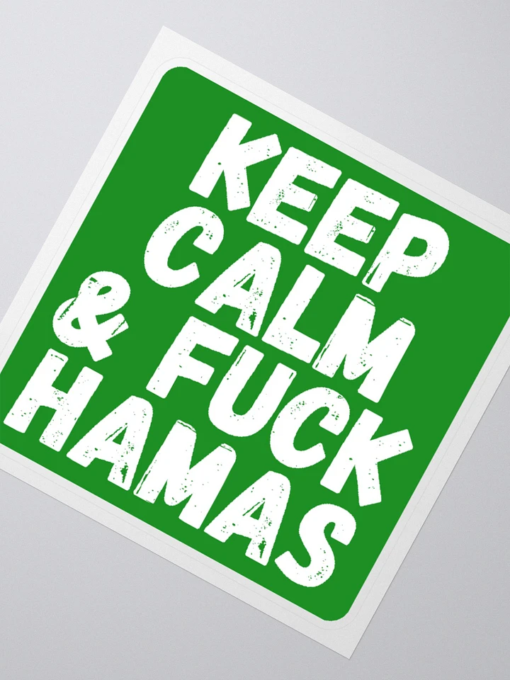 Keep Calm & F HMS Sticker (Green) product image (4)