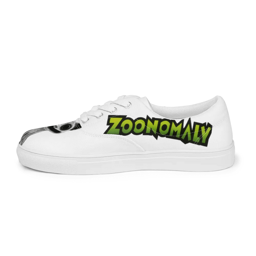 Zoonomaly Cat Men's Lace-Up Canvas Shoes product image (7)