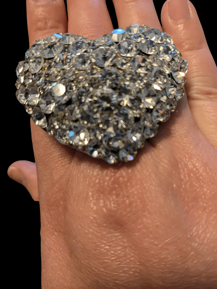 Fancy Heart Adjustable Ring product image (2)