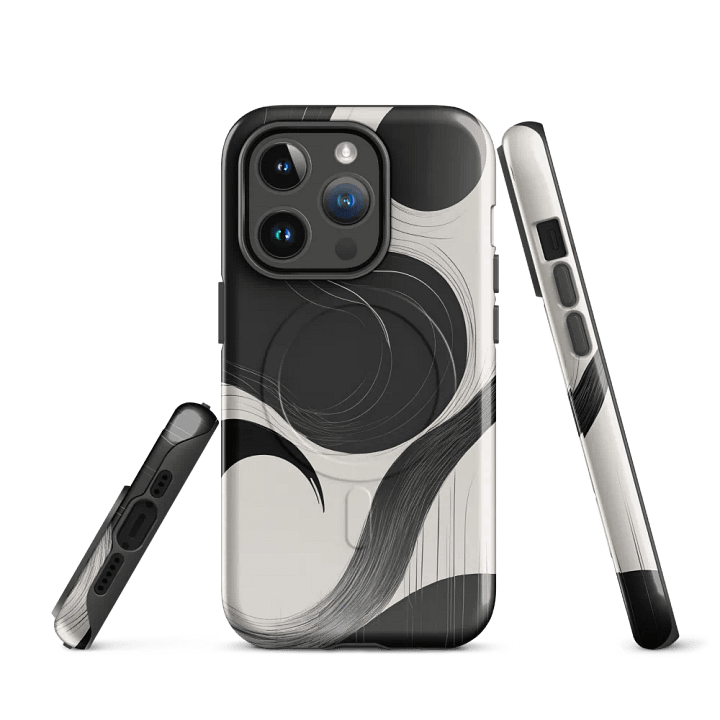 MagSafe® Tough Case for iPhone – Lunar Abstraction product image (3)