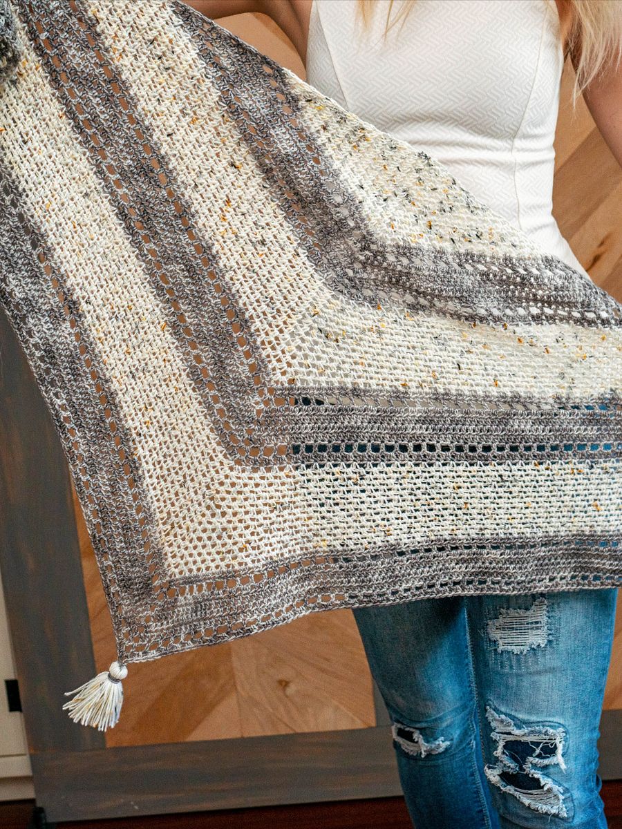Hawthorne Tonal Shawl Crochet Pattern product image (5)