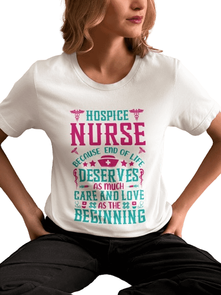 Hospice Nurse- Bella Canvas T-shirt product image (1)