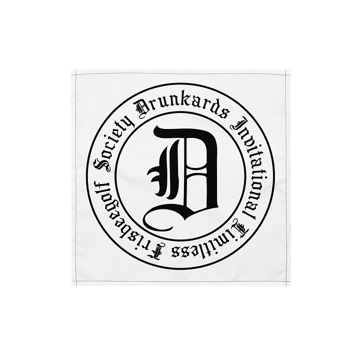 Drunkards eco-Chic All-Over Bandana product image (1)