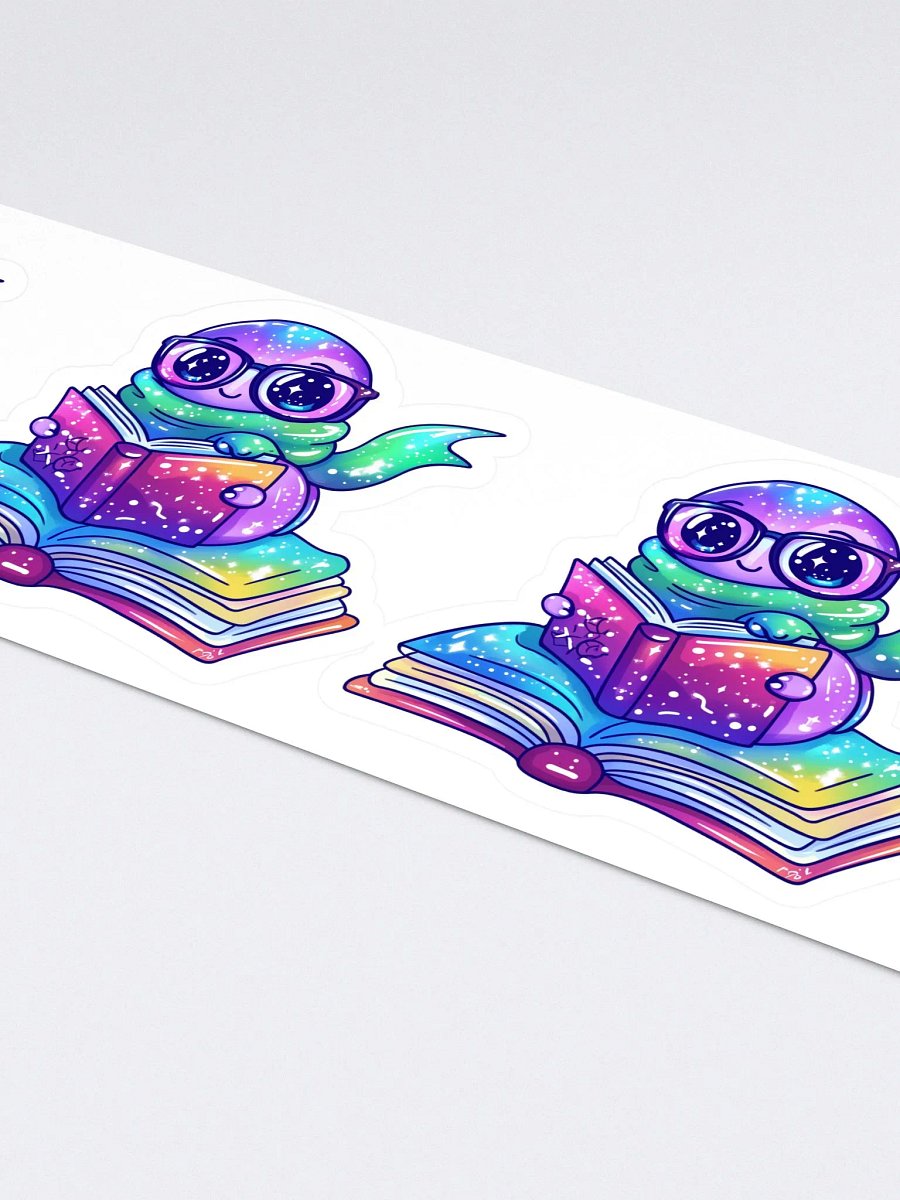 Bookworm Bliss Mini Strip Sticker product image (4)