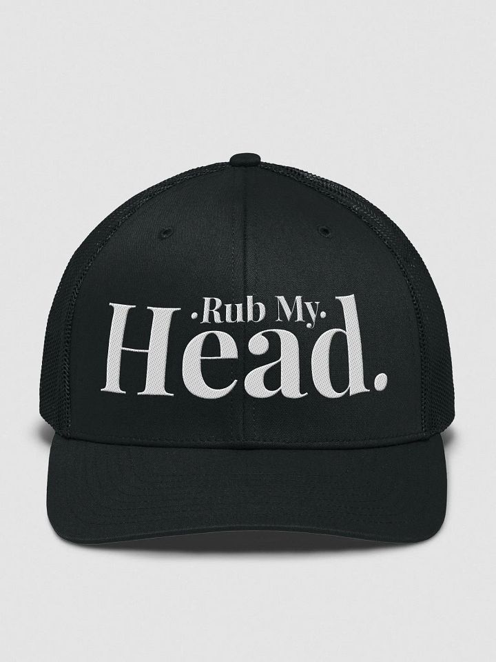 Rub My Head Trucker Hat product image (3)