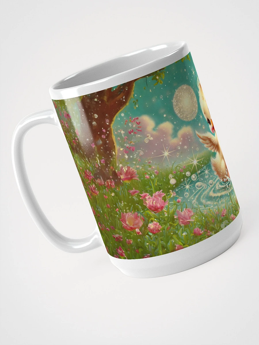 Rainbow Ducky White Glossy Mug product image (4)