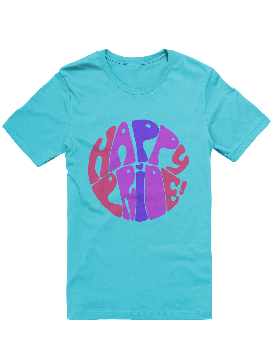 Bisexual Happy Pride big print tee product image (1)