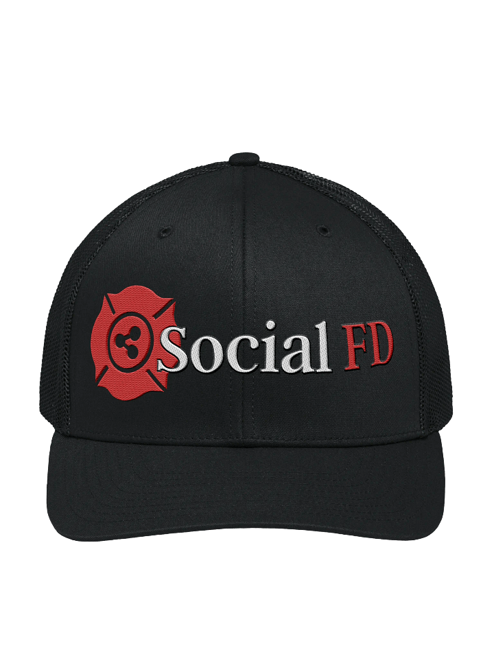 Social FD Emblem Trucker Hat product image (4)